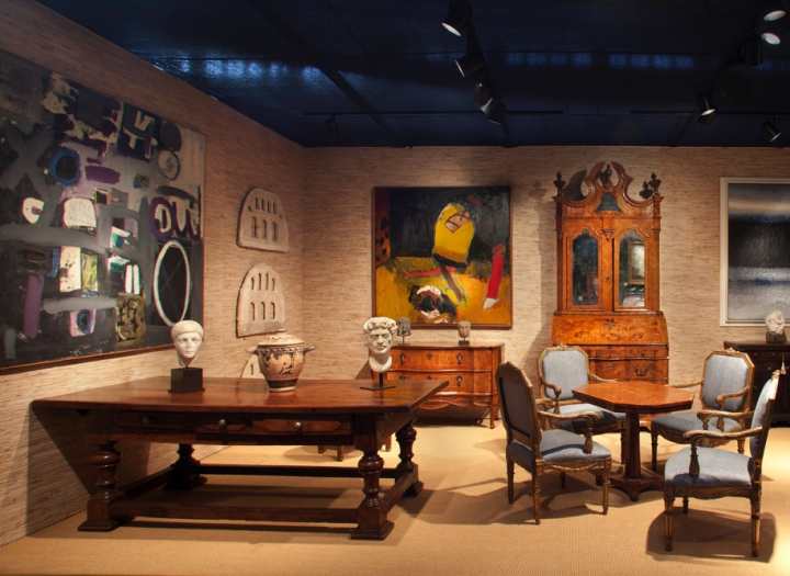 La grande mostra d'antiquariato a New York City Winter... Date 2024